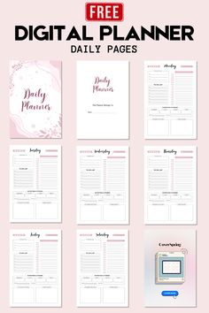 Free Digital Planner 2024 dayplannerprints🌷 goalplanner #goodnotes6👉. School Leadership Principal, Daily Planner Download, Free Digital Planner, Daily Planner Printables Free, Weekly Planner Free Printable, Daily Routine Planner, Free Daily Planner, Weekly Planner Free, Student Planner Printable