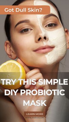 Unleash the power of probiotics with this simple DIY mask designed to boost your skin’s glow. Using affordable ingredients, this guide walks you through creating a nourishing facial treatment that enhances hydration and promotes a clear complexion. Perfect for all skin types, delve into the benefits of probiotics and elevate your skincare routine with this easy, budget-friendly recipe! Probiotic Benefits, Clear Complexion, Budget Friendly Recipes, Diy Mask, Dull Skin