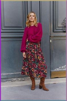 Trendy Fall Outfits, Looks Chic, Feminine Outfit, Autumn Outfit, Fall Fashion Trends, Outfit Casual, Autumn Fashion Women, Modest Outfits