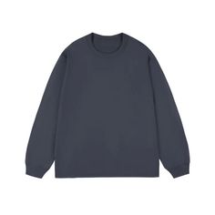 Elevate your wardrobe with the elegant AG Long Sleeve Shirt. Crafted with premium materials, this shirt offers a sophisticated and exclusive style. Its long sleeves provide warmth and versatility, making it perfect for any occasion. Embrace luxury with this must-have piece. Features: -100% Cotton -Crew Neckline -Dropped Shoulder -Graphic -Regular fit -Unisex style Gray Long Sleeve Plain Sweatshirt, Elegant Long Sleeve Solid Color Sweater, Classic Solid Color Fall Shirt, Plain Long Sleeve Shirt With Relaxed Fit, Plain Long Sleeve Winter Sweatshirt, Elegant Crew Neck Long Sleeve Top For Fall, Winter Long Sleeve Tops, Elegant Solid Long Sleeve Top For Winter, Elegant Gray Winter Tops