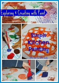 Preschool Painting, Stem Art, Community Helpers Theme, Art Preschool, Community Helpers Preschool, Toddler Arts And Crafts, Painting Activities, Stem Projects