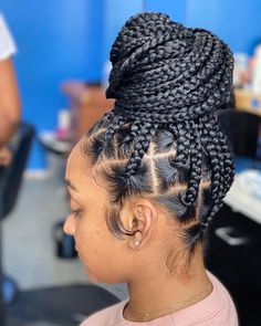 #largeboxbraids #largebraids #protectivestyles #Perfecthairstyles #glambraids #longbraids #largeknotlessbraids #jumboboxbraids #jumbobraids #largeboxbraids #largebraids Big Part Knotless Box Braids, Big Knotless Box Braids, Big Box Braids, Braiding Styles, Braids Styles