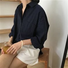 Material COTTON Clothing Length Regular Fabric Type Broadcloth Pattern Type striped Gender WOMEN Style Office Lady Collar Turn-down Collar Sleeve Style Regular Sleeve Length(cm) Full Casual Vertical Stripes Shirt For Fall, Casual Cotton Blouse With Vertical Stripes, Casual Collared Blouse With Vertical Stripes, Long Sleeve Blouse With Vertical Stripes For Summer, Casual Long Sleeve Shirt With Vertical Stripes, Summer Long Sleeve Blouse With Vertical Stripes, Casual Vertical Stripes Blouse For Fall, Black Casual Blouse With Vertical Stripes, Casual Black Blouse With Vertical Stripes