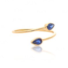 Wear this gorgeous Forelle Open Cuff Ring to make a statement. This stunning piece of jewelry features a sleek open cuff design that will add an extra touch of sophistication to any look. Crafted with high-grade materials, this ring is designed to last. Adjustable Open Sapphire Ring, Open Cuff Ring, Cuff Design, Cuff Ring, Cuff Rings, Sapphire Gemstone, Pear Shaped, Make Sure, High Grade