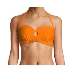 Time & Tru Orange Underwire Bikini Top With Removable Straps. Size L (12-14). New With Tags. Black Bathing Suit Top, Off The Shoulder Swimsuit, Green Swimwear, Shipping Supplies, Women Swimsuits, Color Orange, Orange