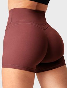 Made from high-quality double-sided brushed fabric, the Buttery High Waisted Shorts provide excellent breathability and tummy control with a seamless front for full squat-proof coverage. The deep V-shaped waistline enhances your silhouette for a sexy yet comfortable look during any activity.    Feature    High waist support   No front seam   Tummy control   Anti-squat, not see-through   Moisture-wicking, breathable   Reversible brushed fabric   4.5-inch inseam     Fabric     75% Nylon + 25% Span Sport Bra Top, Shorts For Women, Squat Proof, Gym Shorts, V Cuts, Gym Wear, Biker Shorts, Athletic Women, Sport Shorts