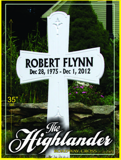 the sign for robert flannn's grave