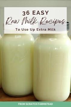 Family Milk Cow, Goat Milk Recipes, Milk Benefits, Kefir Recipes, Farm Fresh Milk, Making Butter, Milk Ice Cream, Homemade Butter