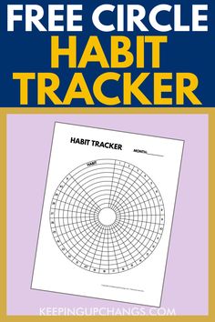 the free circle habit tracker for adults