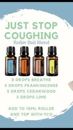 Cough Doterra, Essential Oils Cough