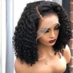 Luxury 10 Inch Curly Bob Human Hair Wig | Glueless 13x4 Lace Front | Pre Plucked | 150% Density | Hd Transparent | Mongolian Kinky Curly Bob Wig" Description: Elevate Your Style With This Exquisite 10-Inch Curly Bob Human Hair Wig! Our Luxurious Glueless 13x4 Lace Front Wig Is Designed To Make You Feel Gorgeous And Charming, Perfect For The Summer Season. Crafted From Unprocessed Mongolian Hair, This Short Kinky Curly Lace Frontal Wig Is Tailored For Black Women Seeking Exceptional Quality. Hd Transparent 13x4 Lace Front: Soft And Undetectable Lace That Suits Different Skin Tones, Providing A Seamless Look. No Chemical Processing, Ensuring Your Health Is A Top Priority. Medium Cap Kręcony Bob, Bob Riccio, Short Lace Front, Curly Bob Wig, Eva Hair, Short Lace Front Wigs, Curly Lace Wig, Curly Bob Wigs, Bob Lace Front Wigs