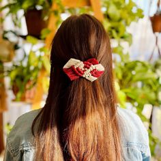 Keep your hair back with this cute boho hippie macrame hair clip! Made with high quality and eco friendly recycled cotton cord, and metal barrette clip. Works great for thick hair.  About 4.5 inches wide Macrame hair clip, barrettes and clips for thick hair, boho gifts for women, boho hair accessories, boho barrette, boho bride, small gifts Macrame Hair Accessories, Macrame Hair Clip, Christmas Macrame, Boho Hair Accessories, Clips For Thick Hair, Macrame Style, Accessories Boho, Hair Accessories Boho, Crochet Hair Accessories