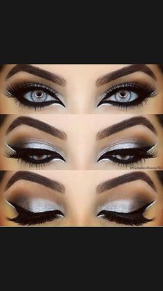 Party Makeup Simple, Valentines Eye Makeup, Easy Party Makeup, Eyeliner Trends, Makeup Bold, Party Eye Makeup, Party Makeup Tutorial, Day Eye Makeup, Golden Makeup