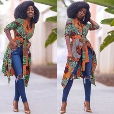 Nigerian Fashion Ankara, Ankara Styles For Women, African Print Shirt, Trendy Ankara Styles, Ethno Style, Latest Ankara Styles