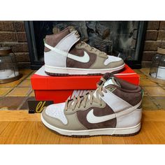 Thank You For Considering Our Store! We Appreciate Your Business And Support! Nike Dunk High “Light Chocolate” Athletic Sneakers Mens 10 Women’s 11.5 Ships Same Day As Purchase! Fast & Free! Brand New With Box Guaranteed 100% Authentic! Dh5348-100 Reach Out Before Submitting An Offer Since We Have This Item Listed Elsewhere & Want To Make Sure We Don’t Oversell! We Consider All Reasonable Offers! With That Said, We Invite You To “Watch" Our Items To Receive Special Offers Sent Directly To You! T Brown Lace-up Running Shoes With Boost Midsole, Custom Mid-top Sneakers For Light Sports, Athletic Fit Sneakers With Round Toe, Brown Lace-up Running Shoes For Light Sports, Athletic Fit Sneakers With Round Toe And Laces, Cushioned High-top Sneakers For Light Sports, Nike High-top Skate Shoes For Light Sports, Nike Mid-top Skate Shoes With Cushioned Footbed, High-top Sneakers For Light Sports With Branded Insole