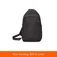 in stock Anti Theft, Sling Bag, Pick Up, In Store, Buy Online, Free Shipping, Black