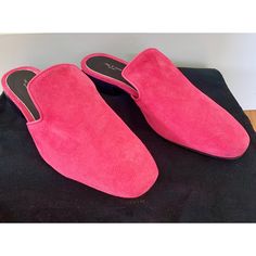 Nwt *Display Shoe* *Marks On Shoes-Please See Attached Photos* Size: 8 Rag & Bone Luis Loafer Mule In Peony Pink Size 8 Slip-On Suede Square Toe Slip-On Suede Loafer Mule Casual Rag & Bone Luis Loafer Mule In Peony Pink Size 8 Slip-On Suede Square Toe B Spring Loafers With Suede Lining And Flat Heel, Pink Loafers With Leather Sole And Flat Heel, Spring Suede Lined Flat Heel Loafers, Pink Closed Toe Formal Loafers, Pink Formal Loafers With Closed Toe, Formal Pink Closed Toe Loafers, Pink Spring Loafers For Formal Wear, Pink Formal Loafers For Spring, Pink Flat Loafers With Leather Sole