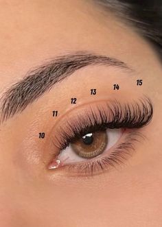 Map eyelash extensions Best Lash Extensions, Lash Extensions Makeup, Pretty Lashes, Natural Eyelash Extensions