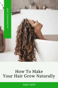 How To Make Your Hair Grow Naturally by JAL ORGANICS | Natural & Organic Skin and Body Care | Dedicated to providing women with natural and effective beauty solutions that enhance their skin health and radiance | Based in the United States of America. By tweaking your lifestyle and implementing some care steps, you will enjoy longer and healthier hair in no time! Read more! hair growth, hair growth tips, hair growth advice, speed up hair growth, tips for faster hair growth, how to grow my hair Speed Up Hair Growth, Grow Hair Naturally, How To Grow Hair, Faster Hair Growth, Growth Inspiration, Diy Beauty Treatments, Tips Hair, Growth Hair, How To Grow Natural Hair