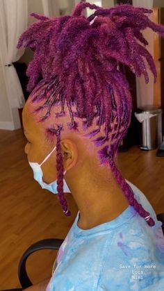 Style Locs Hairstyles, Style Short Locs, Style Locs, Dreadlocks Hairstyles, Short Locs, Dreads Girl