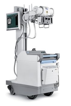 an image of a medical machine on a white background with clippings to the side