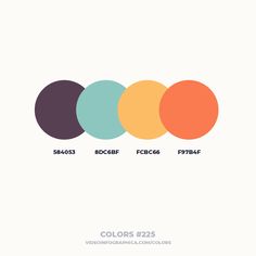 the color scheme for colors 1225