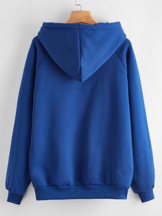 Drop Shoulder Hoodie, Dodger Blue, Cheap Sweatshirts, Womens Sweatshirts Hoods, Funny Hoodies, Blue Hoodie