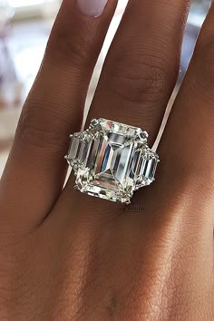 Man Rings, Mandala Ring, Engagement Ring Inspiration, Jewelry Cleaning, Emerald Cut Engagement, Ring Trends, Oval Moissanite, Gorgeous Engagement Ring, Emerald Cut Diamond