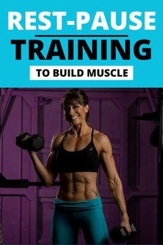 Try the rest pause training technique to build lean muscle Build Muscle Fast, Muscle Building Workouts, Build Lean Muscle, Half Marathon Training, Marathon Training, Lean Muscle, Half Marathon