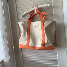 Selling As Is! Orange Cream, Womens Tote Bags, Lilly Pulitzer, Tote Bag, Cream, Orange, Women Shopping, Color