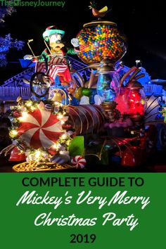 mickey's very merry christmas party guide