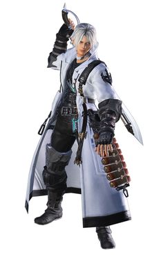 Final Fantasy Art, Athletic Hairstyles, Fantasy Clothing, Cool Suits, Character Design Inspiration, Pose Reference, Final Fantasy