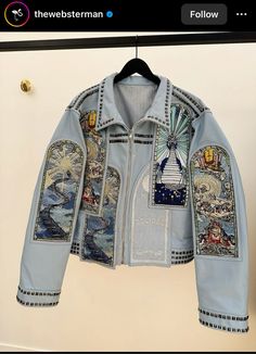 Lv Jacket, Unique Denim Jacket, Upcycle Clothes Diy, African Clothing For Men, Street Fashion Men Streetwear, Leather Jacket Style, Guys Clothing Styles, Mens Fashion Streetwear, Streetwear Men Outfits