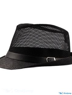 OrcaJump - Mens Sun Hat - 1 Piece, Sport and Outdoor, Simple Style for Party or Evening Black Fedora For Summer Party, Black Summer Fedora For Party, Black Summer Party Fedora, Style For Party, Mens Sun Hats, Sun Hat, Sun Hats, Simple Style, Accessories Hats