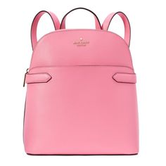 New With Tags 100% Authentic Kate Spade New York Staci Dome Backpack Blossom Pink With Gold Tone Hardware Style # Kg021 Retail Price $359 Saffiano Leather Zip Closure Interior: Zip And Slip Pockets Two-Way Spade Lining Exterior: Magnetic Snap Pocket Metal Pin-Mount Logo In Front Handle With 2" Drop Adjustable Shoulder Straps 30" Dust Bag Not Included Height: 11 1/2" Width: 10" Depth: 5 1/2" Pink Saffiano Leather Bag With Removable Pouch, Chic Pink Backpack With Adjustable Strap, Pink Leather Backpack For Everyday Use, Pink Saffiano Leather Satchel Bag, Pink Saffiano Leather Satchel, Pink Leather Backpack With Removable Pouch, Pink Leather Backpack With Detachable Strap, Luxury Pink Leather Backpack For Daily Use, Chic Pink Backpack For On-the-go