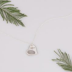 Actual Fingerprint Necklace Engraved Fingerprint Handwriting | Etsy Etched Heart Pendant Necklace For Gift, Etched Heart Necklace For Keepsake, Heart-shaped Etched Necklace For Keepsake, Etched Heart Pendant Necklace For Valentine's Day, Silver Heart Necklace With Laser Engraving, Silver Heart Pendant Necklace With Laser Engraving, Heart-shaped Engraved Necklaces For Memorial, Engraved Heart Charm Necklace For Memorials, Engraved Heart Charm Necklaces For Memorial