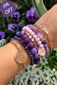 Stretch Beaded Bracelets Diy, Halo Collection, Bff Bracelets, Bracelets Handmade Diy, Purple Beaded