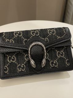 Gucci Dionysus GG Mini Chain BagBlack Denim SHWSize 16.5 x 10 x 4 cmChain drop 58 cmMarch 20229.7/10 Like new (minimal faint interior marks otherwise new)Includes full set box, dust bag and receiptPrice now 1250 sgd 960 usd CN5442-09 Gucci Denim Bag, Mini Gucci Bag, Gucci Bag Black, Gucci Dionysus Black, Black Gucci Bag, Gucci Dionysus Bag, Gucci Bag Dionysus, Mini Chain Bag, Dream Bags