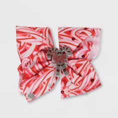 Girls Jojo Siwa Christmas Candy Cane Bow Hair Clip Bow Hair Clip, Jojo Siwa, Kids Hair Accessories, Bow Hair, Christmas Candy Cane, Girls Hair Accessories, Girl Hair, Bow Hair Clips, Christmas Candy