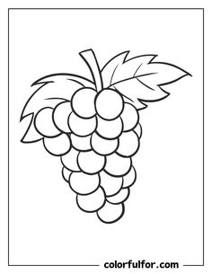 Jump into our super fun 14 grape coloring pages! Perfect for little artists, these pages let kids splash their favorite colors on grape clusters, cute grape characters, and more. Each design is easy to color, making it perfect for young kiddos just getting started with their coloring adventures.#ColoringPages #KidsActivities #PrintableColoringSheets #FruitColoringPages #CreativeKids #ArtForKids Grape Drawing, Free Stencils Printables Templates, Stencils Printables Templates, Backyard Birthday Parties, Printable Sewing Patterns, Alphabet Crafts, Spanish Activities, Free Stencils