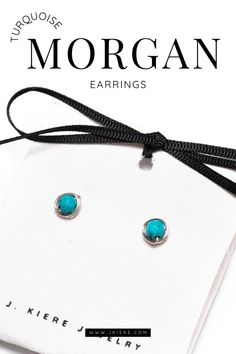 These earrings are the perfect accent to any outfit. Delicate and small, the Morgan Earrings are made with your choice of gold or silver wire and natural Turquoise beads; making for a beautiful piece that can be worn everyday.

Shop now! Beads Making, The Morgan, Lifestyle Inspiration, Demi Fine Jewelry, Handcrafted Rings, Natural Turquoise, Turquoise Beads, Elegant Jewelry, Modern Jewelry