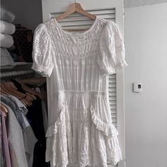 Good Condition Size S Like The Item But Not The Price? All Reasonable Offers Happily Considered. Colorful Dresses, Mini Dress, Womens Dresses, White, Dresses, Women Shopping, Color