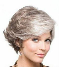 USJF0133B short new style silver gray mix straight lady hair wigs for women wig | eBay Best Lace Front Wigs, Sassy Haircuts, Grey Wig, Very Short Hair, Short Haircut, Lace Hair, Full Wigs, Short Wigs, Aging Gracefully