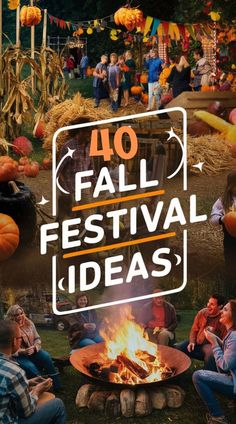 pictures of a fall festival and ideas for things to do Autumn Festival Ideas, Fall Festival Fundraiser, Fall Party Food Ideas, Fair Activities, Fall Festival Ideas, Pumpkin And Feta