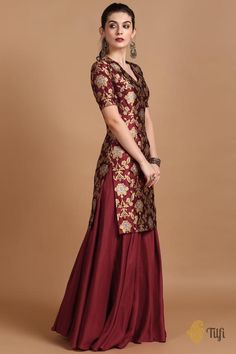 Winter Trends 2023, Sharara Designs, Unconventional Wedding Dress, Designer Kurti Patterns, Unconventional Wedding, Indian Dresses Traditional, Indian Gowns Dresses, Kurti Designs Party Wear