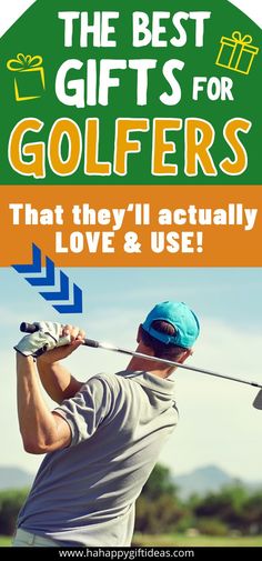 the best gifts for golfers that they'll actually love and use cover image