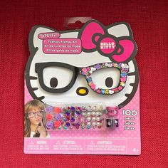 Sanrio Hello Kitty Fashion Frames Kit Tapeffiti Design Your Own Tape Stickers Hello Kitty Fashion, Tape Stickers, Hello Kitty Toys, Nerd Glasses, Art And Craft Materials, Tie Dye Fashion, Hello Kit, Girl With Sunglasses, Sand Art