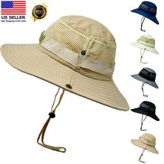 Top Rated Unisex Bucket Boonie Hat Sun Wide Brim Mesh Top Hats Cotton Outdoor Fishing Cap, Winter Accessories Breathable Casual Bucket Hat For Camping, Casual Breathable Bucket Hat For Camping, Breathable Bucket Hat For Fishing, Breathable Wide Brim Bucket Hat For Camping, Breathable Bucket Hat With Curved Brim For Fishing, Adjustable Breathable Bucket Hat For Fishing, Breathable Brimmed Bucket Hat For Camping, Lightweight Visor Bucket Hat For Fishing, Breathable Adjustable Bucket Hat For Fishing