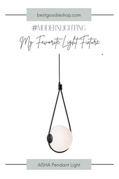 AISHA Pendant Light Pendant Lighting, Light Fixtures