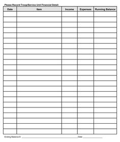 a printable sign up sheet with the date and time for each event in it